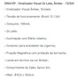 Imagen de BALIZA DE TECHO GIRATORIA LED CON IMAN COLOR AMBAR 12V/24V